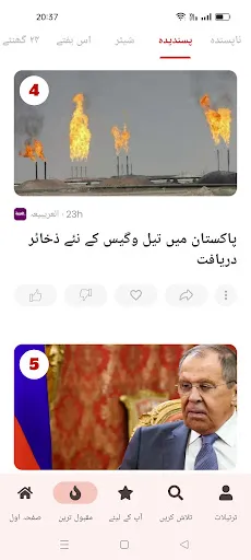 Скриншот 5 — Urdu News - Pakistan News