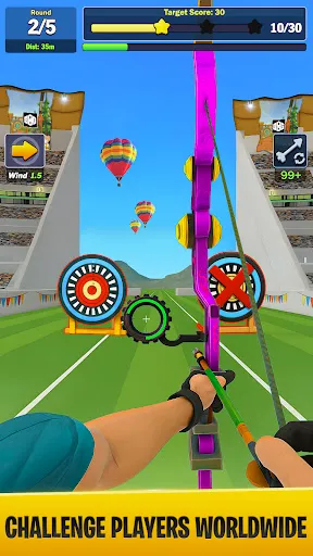 Скриншот 1 — Aim Master: Archery Game
