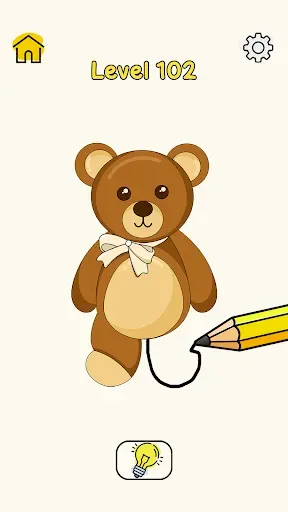 Скриншот 2 — Draw One Puzzle: Brain Games
