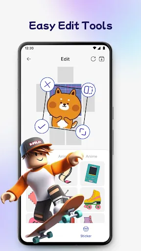 Скриншот 3 — Rbx Clothes Maker: Skin Editor
