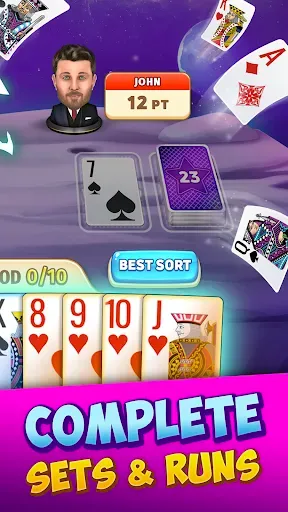 Скриншот 2 — Gin Rummy Stars - Card Game
