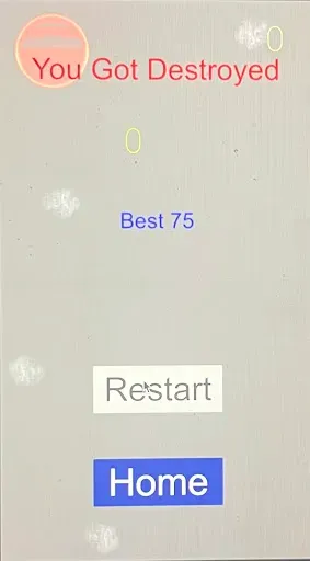 Скриншот 1 — Asteroids 2.0