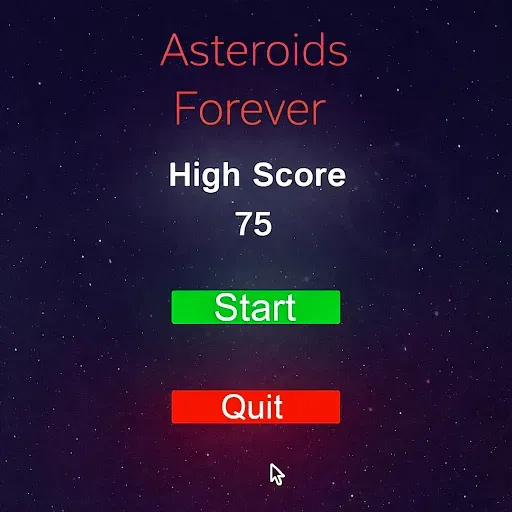 Скриншот 6 — Asteroids 2.0