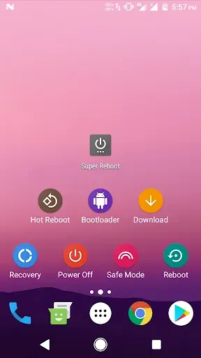 Скриншот 4 — Super Reboot (Root) - Recovery