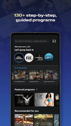 Скриншот 4 — BODi Fitness, Workouts, & Gym