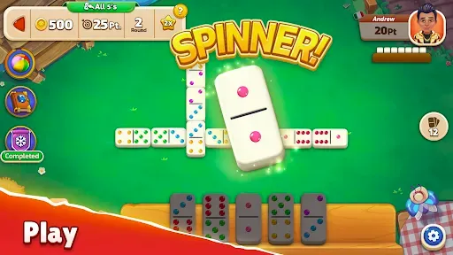 Скриншот 1 — Domino Go - Online Board Game