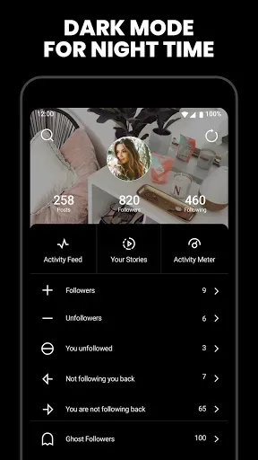 Скриншот 2 — FollowMeter for Instagram