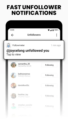 Скриншот 3 — FollowMeter for Instagram