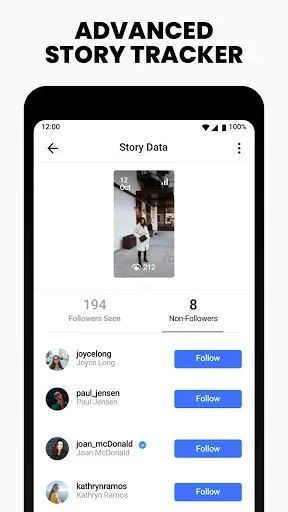 Скриншот 5 — FollowMeter for Instagram