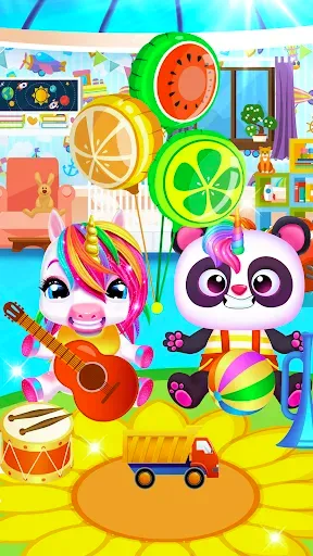 Скриншот 5 — My Baby Unicorn - Pet Care Sim