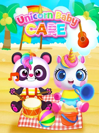 Скриншот 8 — My Baby Unicorn - Pet Care Sim