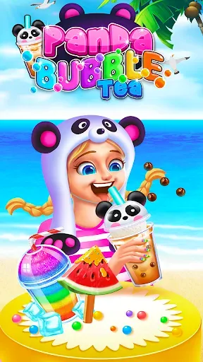 Скриншот 1 — Rainbow Bubble Milk Tea Maker