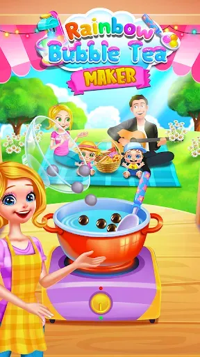 Скриншот 2 — Rainbow Bubble Milk Tea Maker