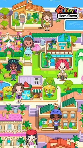 Скриншот 3 — Bubby's Dollhouse Summer Town