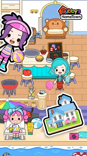 Скриншот 5 — Bubby's Dollhouse Summer Town
