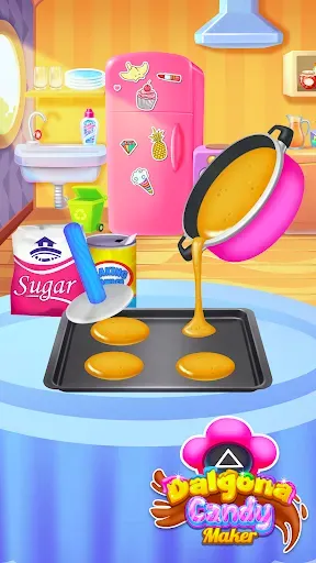 Скриншот 4 — Dalgona Candy Honeycomb Cookie