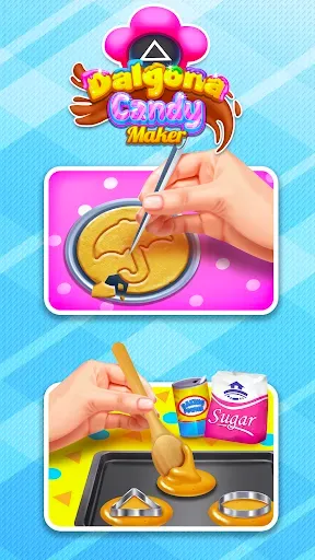 Скриншот 5 — Dalgona Candy Honeycomb Cookie