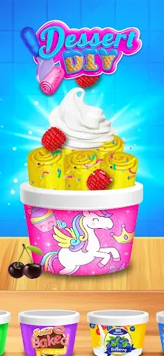 Скриншот 2 — Dessert Maker DIY - Ice Cream