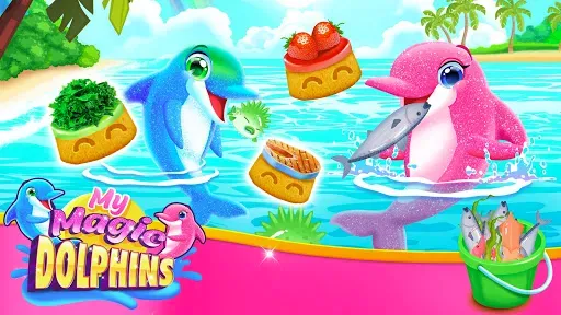 Скриншот 1 — My Twin Dolphin Baby Care