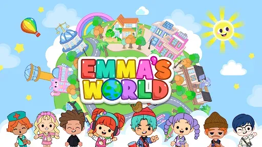 Скриншот 1 — Emma's World - Town & Family