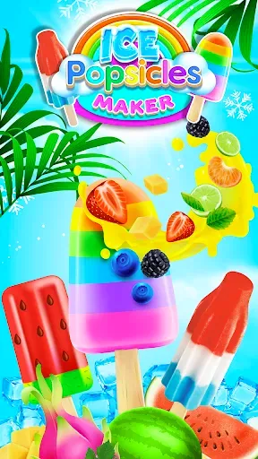 Скриншот 1 — Frozen Ice Popsicles for Girls