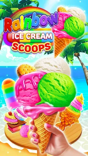 Скриншот 1 — Ice Cream Maker Cooking Games
