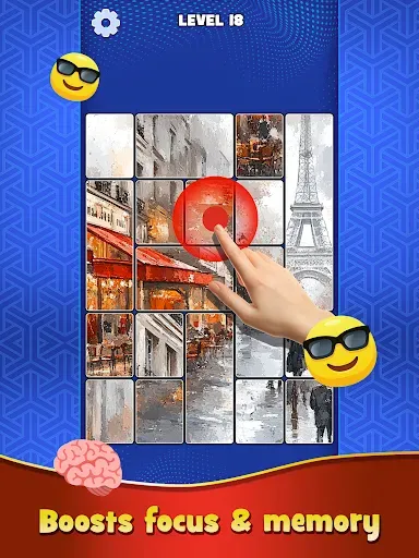 Скриншот 3 — Jigsaw Solitaire Cafe Puzzles