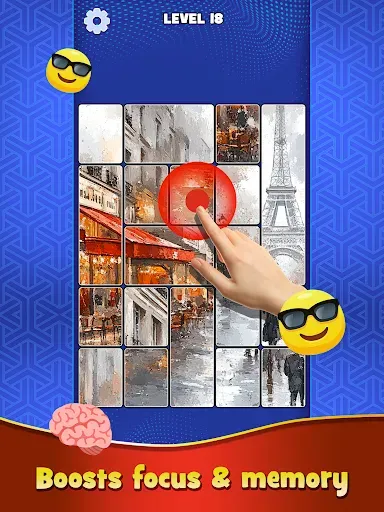 Скриншот 8 — Jigsaw Solitaire Cafe Puzzles