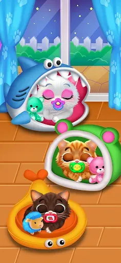 Скриншот 6 — Pet Kitty Cat - Virtual Pets