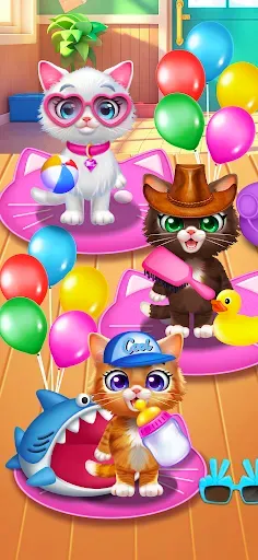 Скриншот 7 — Pet Kitty Cat - Virtual Pets
