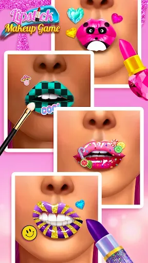 Скриншот 5 — Lip Art - Lipstick Makeup ASMR