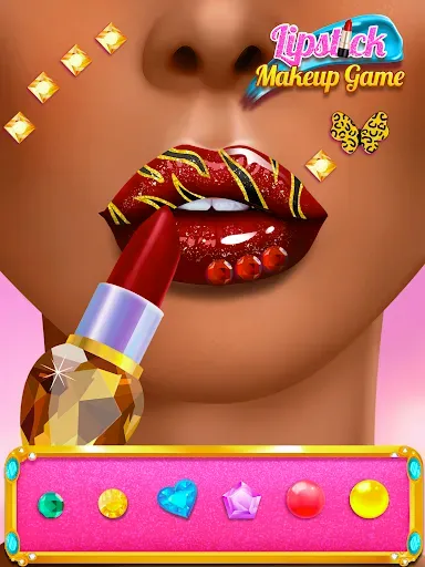 Скриншот 8 — Lip Art - Lipstick Makeup ASMR