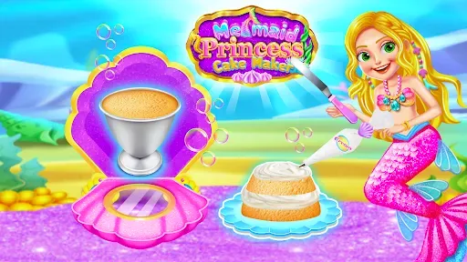 Скриншот 3 — Mermaid Glitter Cake Maker
