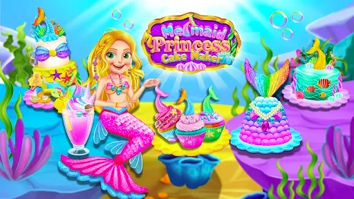 Скриншот 6 — Mermaid Glitter Cake Maker