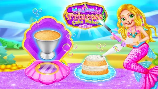 Скриншот 8 — Mermaid Glitter Cake Maker