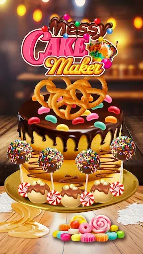 Скриншот 4 — Messy Cake Maker Cooking Games