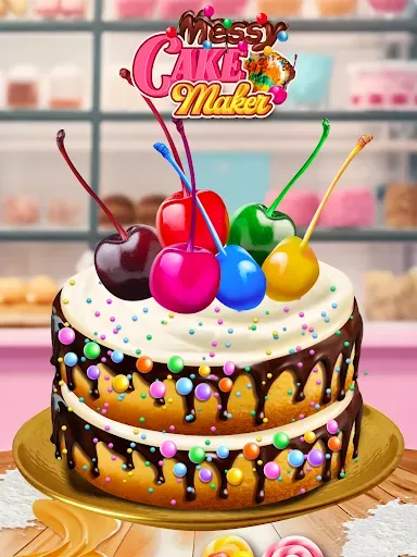 Скриншот 5 — Messy Cake Maker Cooking Games
