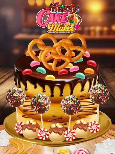 Скриншот 8 — Messy Cake Maker Cooking Games