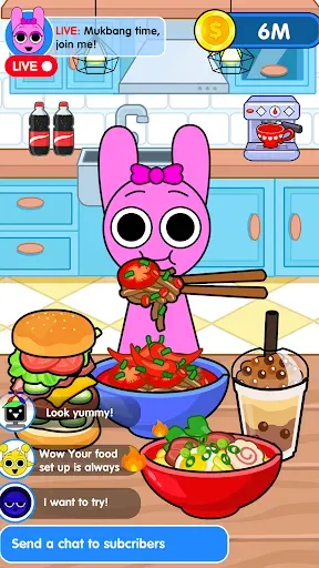Скриншот 1 — Monster Mukbang Jelly Master