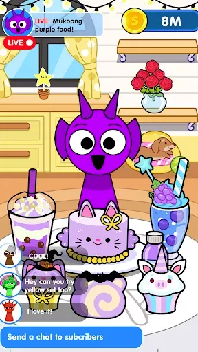 Скриншот 2 — Monster Mukbang Jelly Master