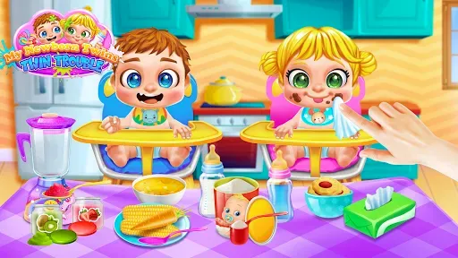 Скриншот 4 — My Newborn Baby Twins Care