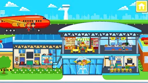 Скриншот 5 — My Pretend Airport Travel Town