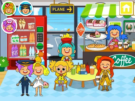 Скриншот 8 — My Pretend Airport Travel Town