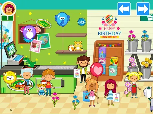 Скриншот 4 — My Pretend Grocery Store Games
