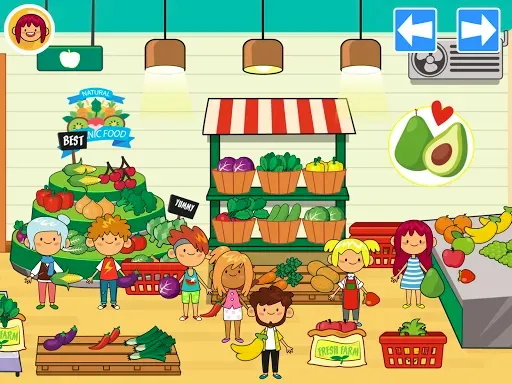 Скриншот 5 — My Pretend Grocery Store Games