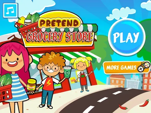 Скриншот 6 — My Pretend Grocery Store Games