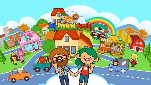 Скриншот 1 — My Pretend Home & Family