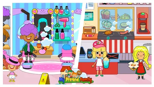Скриншот 2 — My Pretend Home & Family