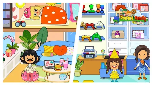 Скриншот 5 — My Pretend Home & Family