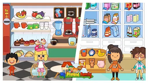 Скриншот 6 — My Pretend Home & Family